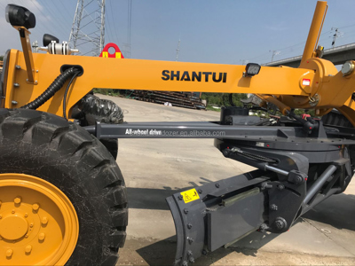 Shantui Sg19-b6 Новый Строительный Сочлененный Асфальтоукладчик Дорожный Автогрейдер С Рыхлителем И Лопастями Cummins Двигатель И Коробка Передач
